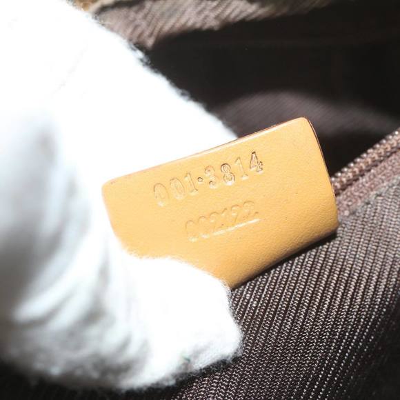 GUCCI GG Canvas Shoulder Bag Beige 001 3814 Auth 60888 - Picture 11 of 16